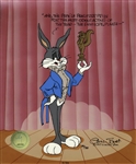 Chuck Jones Signed Limited Edition Cel of Bugs Bunny in ''Pewlitzer Prize'' -- With Linda Jones Seal